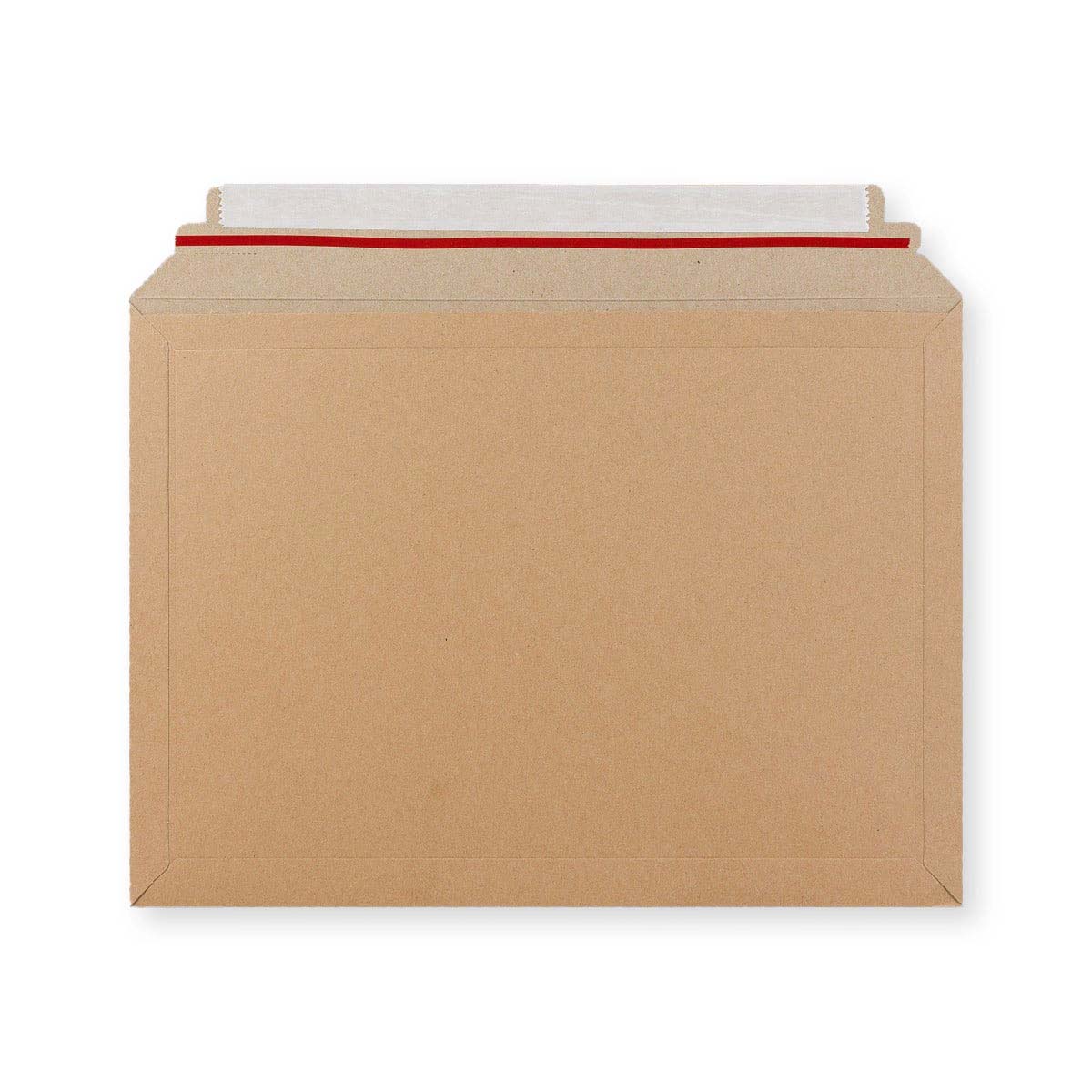 Manila Brown Peel & Seal Rigid Board Mailers Envelope (328 x 458mm)