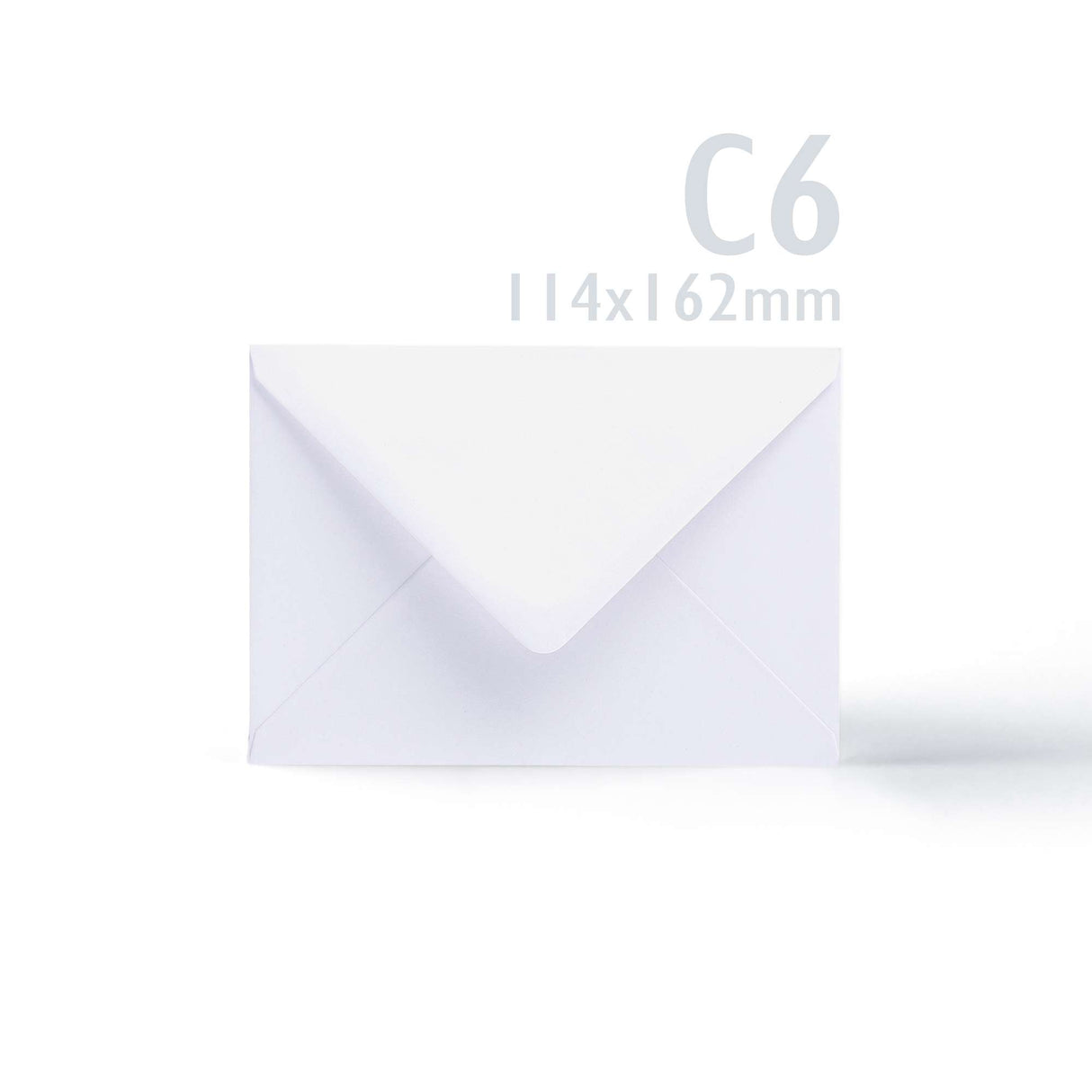 White Tri-Fold Oval Aperture Cards Pack