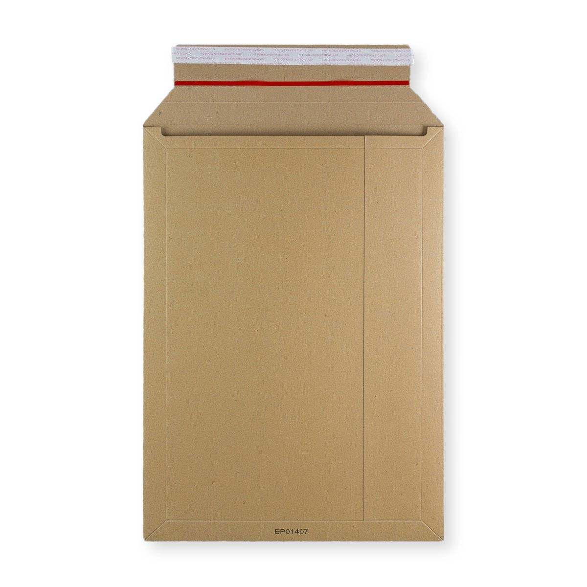 Manila Brown Peel & Seal Rigid Board Mailers Envelope (445 x 310mm)
