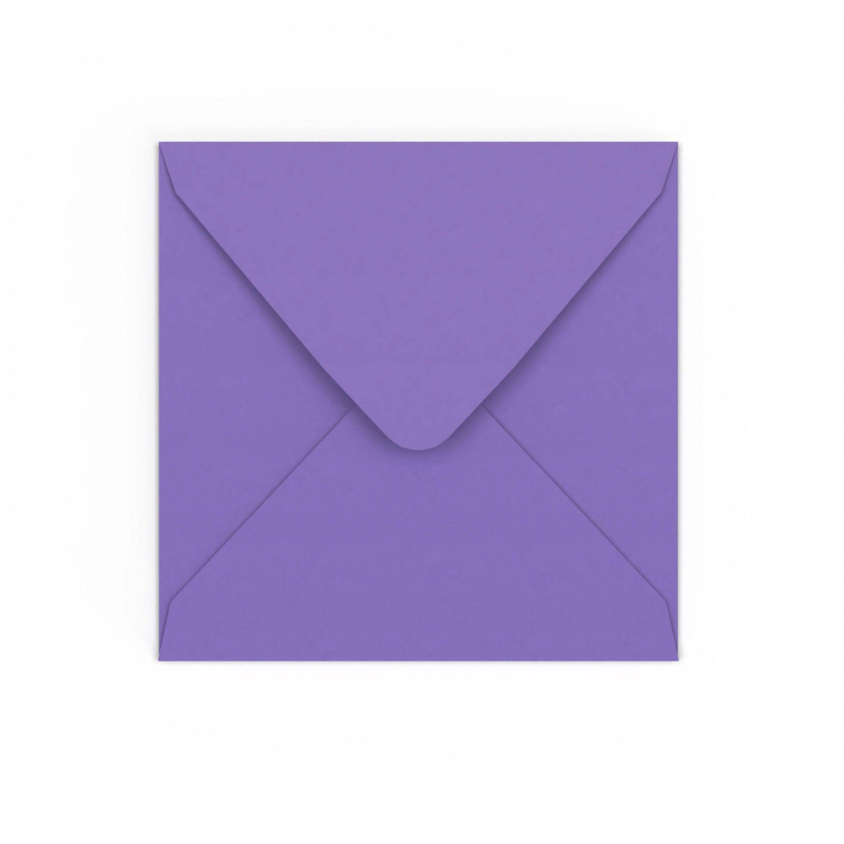 Purple Gummed V-Flap Envelope (155 x 155mm)