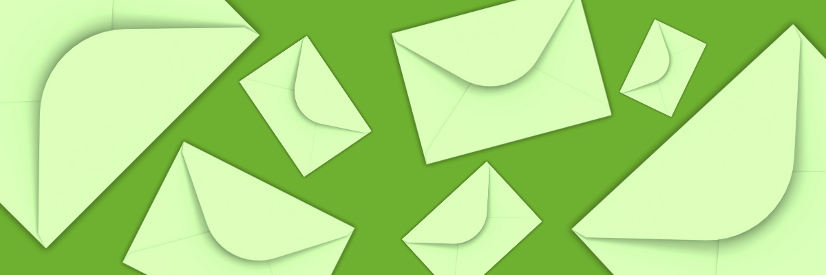 Round flap envelopes