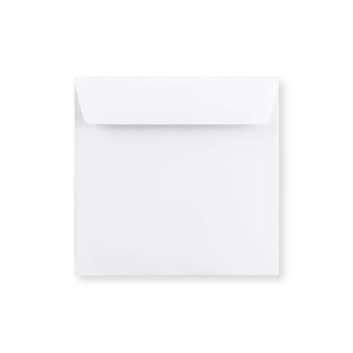White Envelope - Straight Flap 155x155 mm