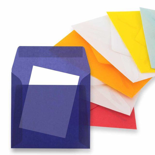 Coloured Translucent Envelopes