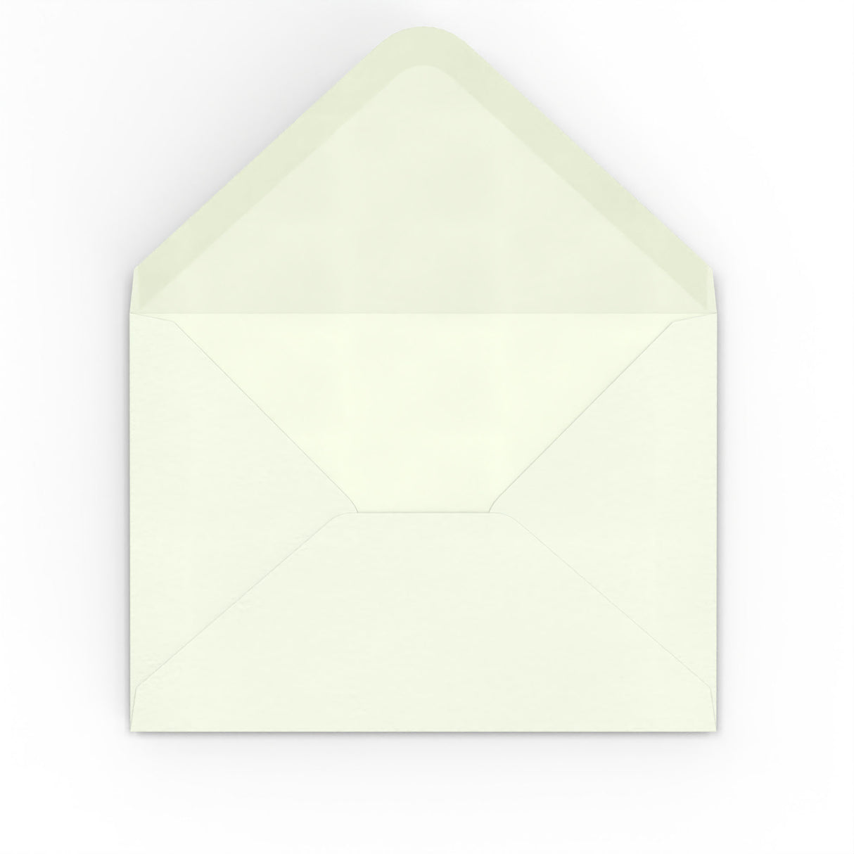 Milk White Hammered paper envelopes