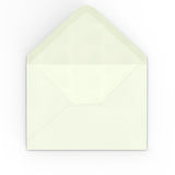 Milk White Hammered paper envelopes